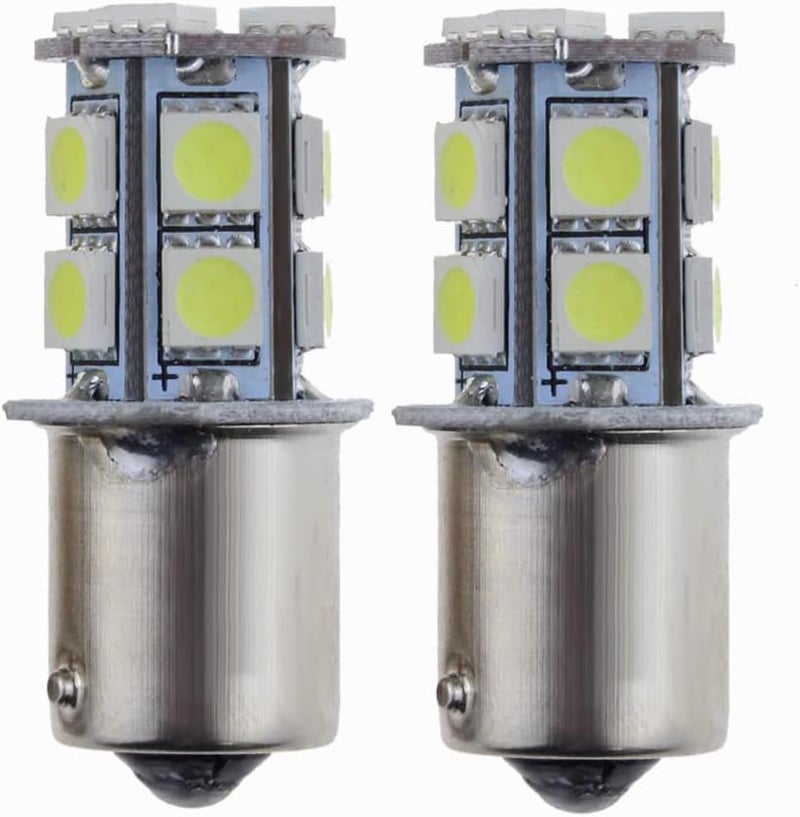 GLOFE 3Pcs White Interior Map Dome Light LED Bulbs Compatible with 1987-1996 Ford F-150 F-250 Bronco - Image 2